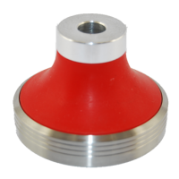 Stainless Steel Base + Red Cone